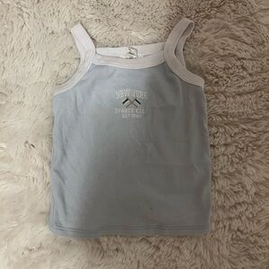 new york light blue tank